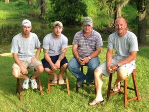 Troy Landry and family